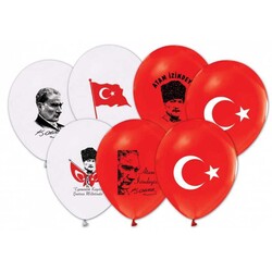  - Balon 1+1 Ata-bayrak Baskılı Pk:100 Kl:50