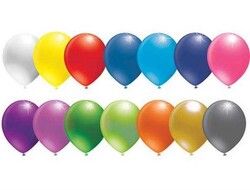  - Balon 6 İnc Yuvarlak Karışık Renk Pk:100 Kl:100