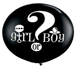  - Balon Cinsiyet Belirleme Balonu 27 İnc Pk:1