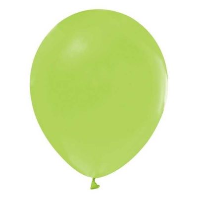 Açık Yeşil Düz Balon 12 inç (25x30 cm) 100’lü Paket