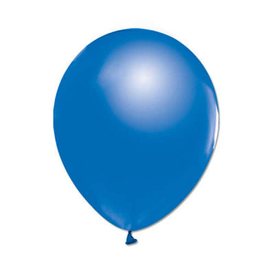 Lacivert Düz Balon 12 inç (25x30 cm) 100’lü Paket