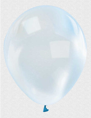 Balon Düz 12 İnc Şeffaf Mavi Pk:100 Kl:50