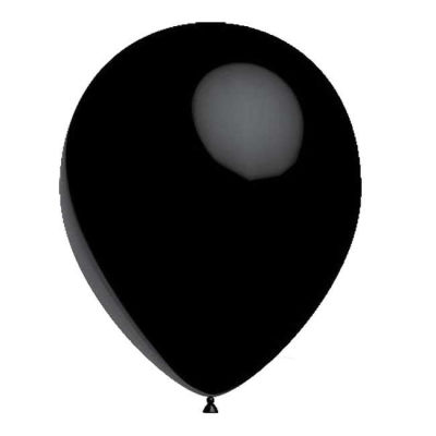 Siyah Düz Balon 12