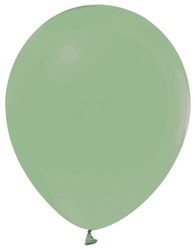  - Balon Düz Pastel(makaron Balon) Küf Yeşili Pk:100