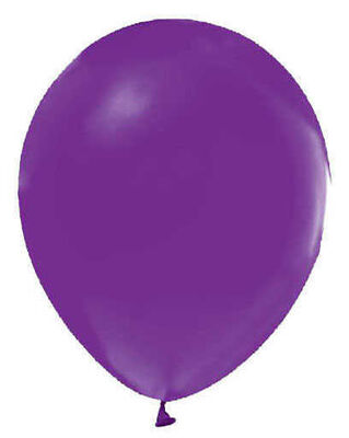Balon Düz Pastel(makaron Balon)12 İnc Lila P100-50