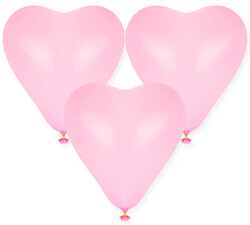  - Balon Kalp Pastel(makaron Balon)12 İnc Pembe P100