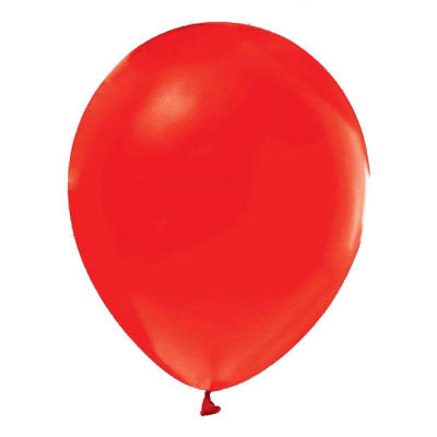 Kırmızı Metalik Balon 12 inç (25x30 cm) 100’lü Paket