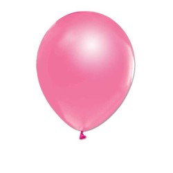  - Pembe Metalik Balon 12 inç (25x30 cm) 100’lü Paket