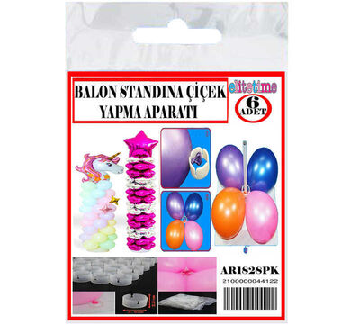 Balon Standına Çiçek Yapma Aparatı Pk:6 Kl:80