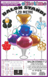 Balon Süsleme Standı 1.20 Metre Pk:1 Kl:50 - Thumbnail