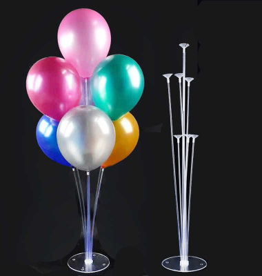 7 Çubuklu Balon Süsleme Standı - Büyük 70cm