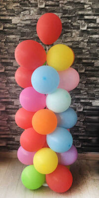 Balon Süsleme Standı Battal Boy 1.60 Mt Pk:1 Kl:25