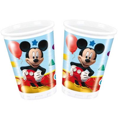 Mickey Playful Plastik Bardak (200 cc) 8’li Paket