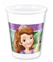  - Sofia The First Plastik Bardak (200 cc) 8’li Paket