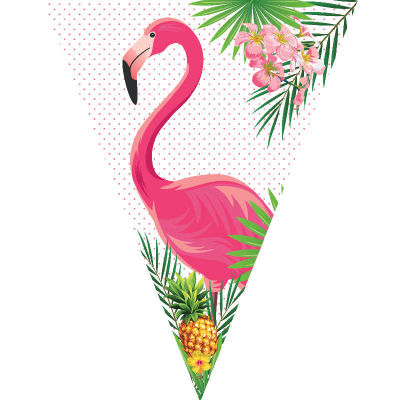 Bayrak Set Flamingo Set