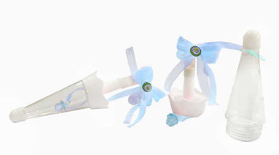 Şemsiyeli Mavi Bebek Şekeri 50’li Paket