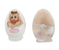  - Yumurtalı Bebek Pembe Biblo