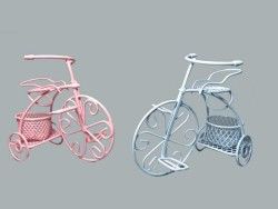 Sepetli Tel Bisiklet Pembe