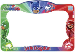 Çift Taraflı Pj Masks Çerçeve - Thumbnail