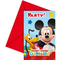  - Mickey Playful Davetiye 6’lı Paket