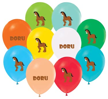 Doru At Balon Pastel Pk:100 Kl:50