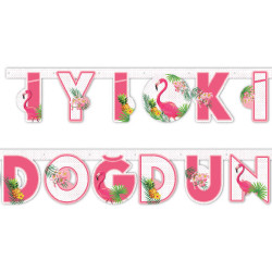  - Flamingo İyiki Doğdun Set