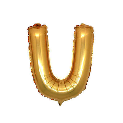 Folyo Balon Harf U Altın 16 Inc(40cm) Pk:1 Kl:500
