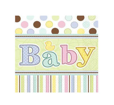 Kağıt Peçete Baby (tıny Bundle) 33x33 Pk:16 Kl:144