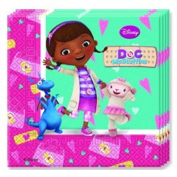  - Doctor Mcstuffins Kağıt Peçete (33x33 cm) 20’li Paket