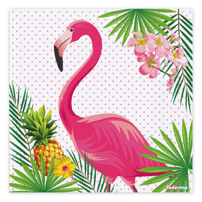 Kağıt Peçete Flamingo 33x33cm