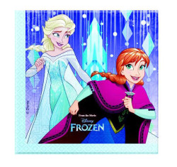  - Frozen Snowflakes Kağıt Peçete (33x33 cm) 20’li Paket