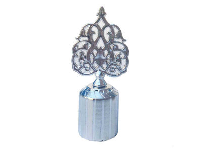 Kapak Kubbe Osmanlı Motifli Plastik Gümüş