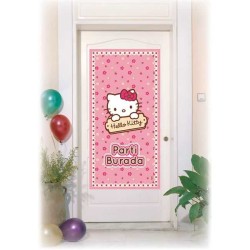  - Hello Kitty Kapı Banner