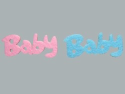  - Keçeden Yazı Baby Pembe