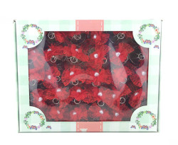 Kına Kuş Kafesi Metal Sepet İçi Kınalı Kırmızı - Thumbnail