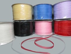  - Kurdela Organze Krem 3mm 500yard