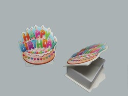  - Kutu Doğum Günü Pasta Plastik P12-780