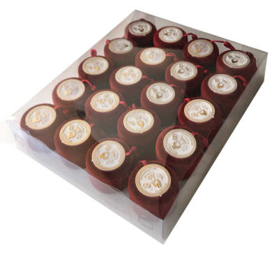 Kutu Kınamıza Hoşgeldiniz Kınalı Flok Bordo P20-500