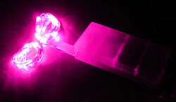 Led Işık Pilli 3 Mt 3 Fonksiyonlu Pembe P100-1500 - Thumbnail