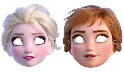 Maske Frozen 2 Lisanslı Pk:6 Kl:144