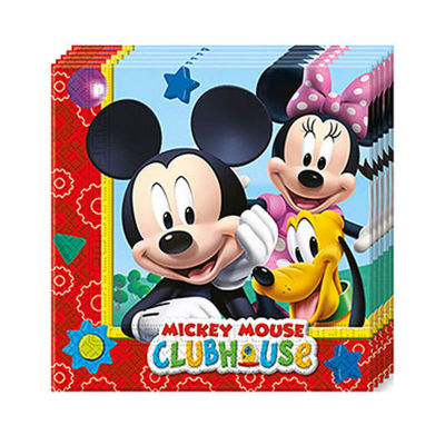 Mickey Playful Kağıt Peçete (33x33 cm) 20’li Paket