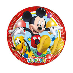  - Mickey Playful Karton Tabak (23 cm) 8’li Paket