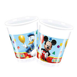  - Mickey Playful Plastik Bardak (200 cc) 8’li Paket