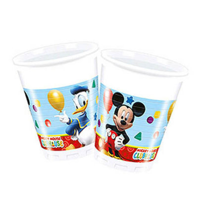 Mickey Playful Plastik Bardak (200 cc) 8’li Paket