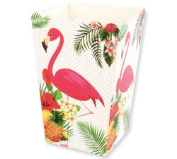  - Mısır Cips Kutusu Flamingo Taçlı Pk:10 Kl:200