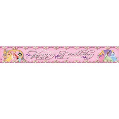 Prenses Journey Bırthday Folyo Banner
