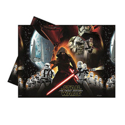  - Star Wars Güç Uyanıyor Plastik Masa Örtüsü (120x180 cm) 1’li Paket