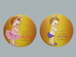  - Çocuk Prenses Pembe Sticker