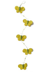Süs Kelebekli 5 Li Set Sarı Pk:1 Kl:240 - Thumbnail