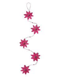Süs Papatya Çiçeği 5 Li Set Fuşya Pk:1 Kl:240 - Thumbnail